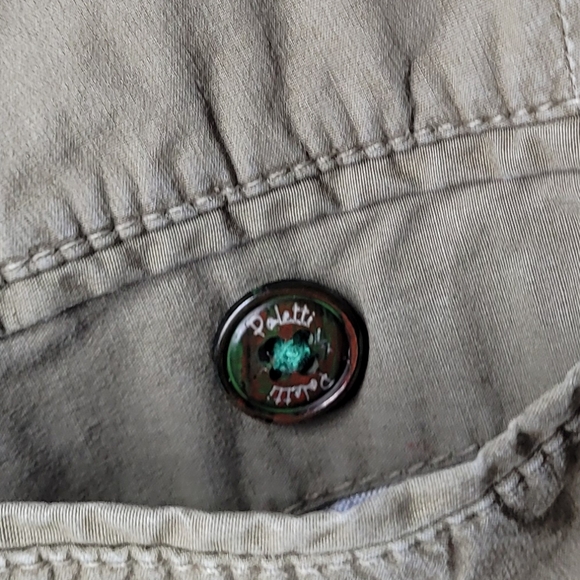 Poletti khaki cotton trousers - slim fit vintage sz 32 - Picture 9 of 13